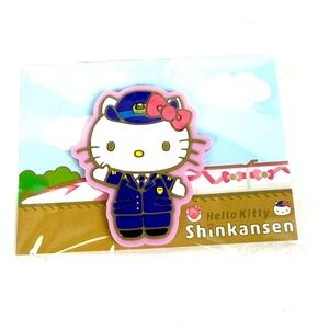 Hello Kitty Shinkansen Rubber Magnet – Japan Exclusive Sanrio x JR Train Collab